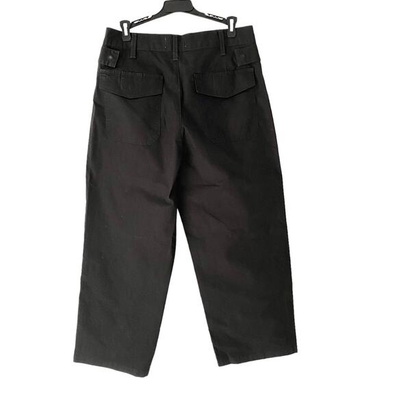 Agolde Daria Utility Black Pants size 28 cropped - Picture 5 of 9